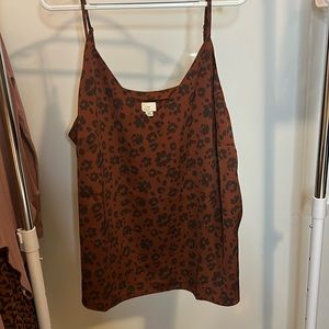Cheetah Blouse NWOT